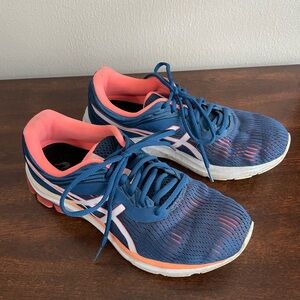 Blue ASICS Amplifoam Sz 8